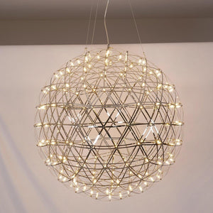 Ivthayra Lampe Pendante Boule Dorée de Luxe Postmoderne - Neutralighting