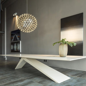 Ivthayra Lampe Pendante Boule Dorée de Luxe Postmoderne - Neutralighting