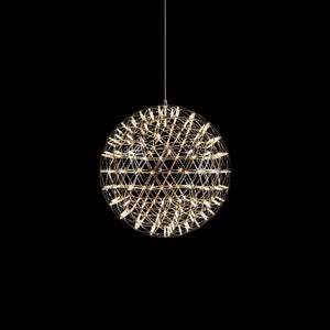Ivthayra Lampe Pendante Boule Dorée de Luxe Postmoderne - Neutralighting