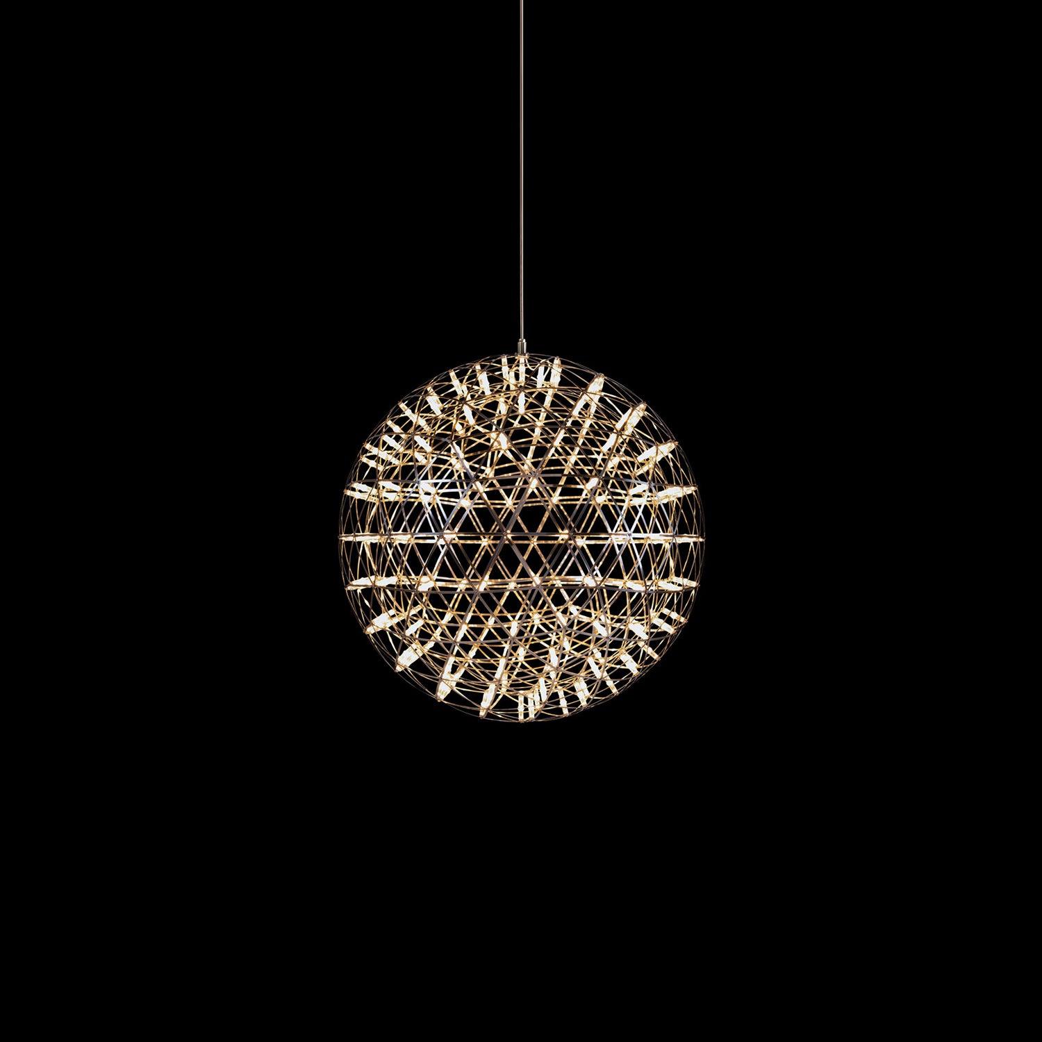 Ivthayra Lampe Pendante Boule Dorée de Luxe Postmoderne - Neutralighting