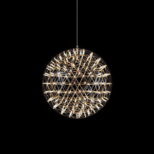 Ivthayra Lampe Pendante Boule Dorée de Luxe Postmoderne - Neutralighting