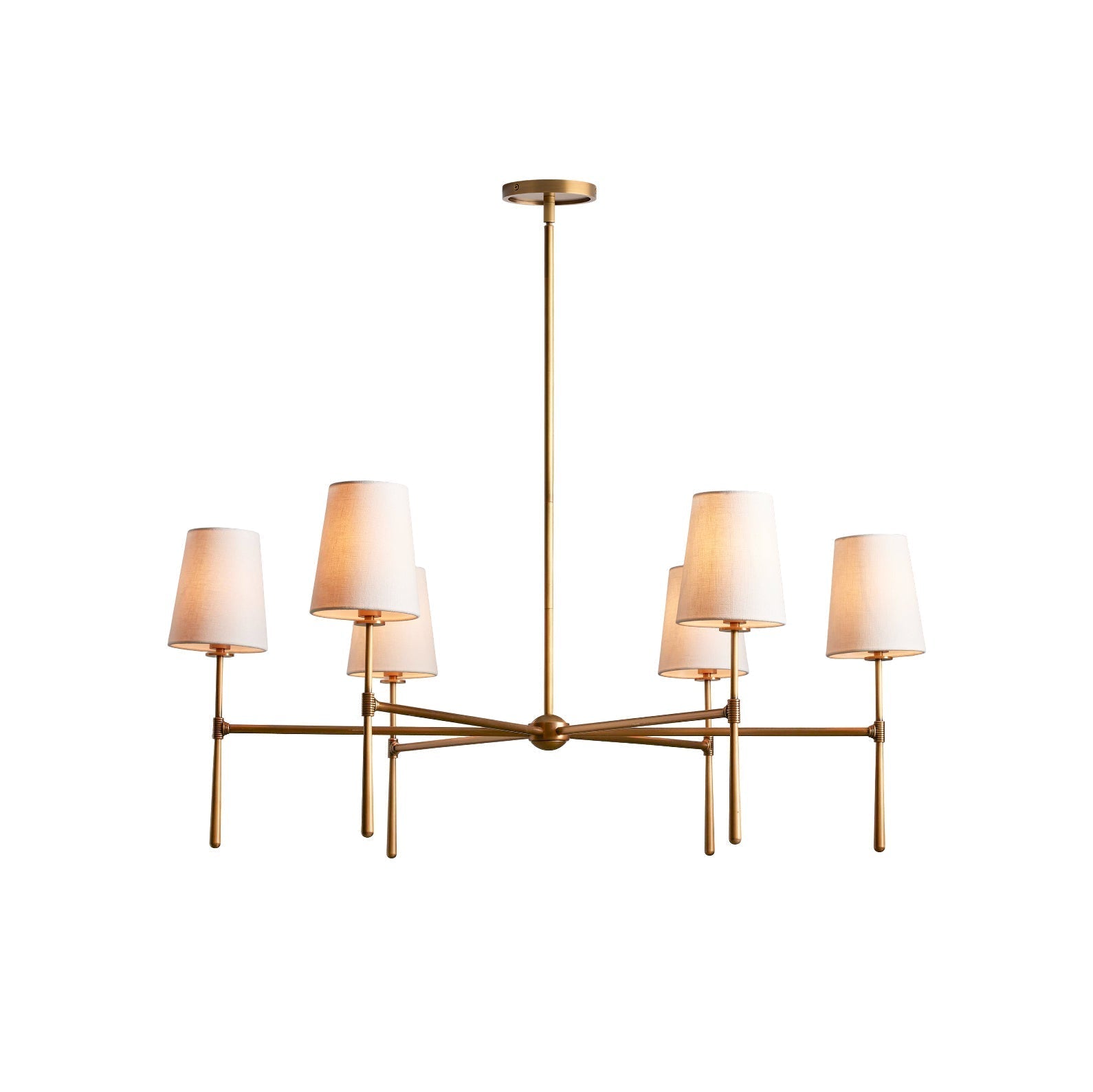 Valea Lustre à 4/6 Têtes Style Mid-Century - Neutralighting