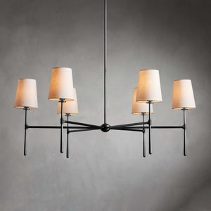 Valea Lustre à 4/6 Têtes Style Mid-Century - Neutralighting