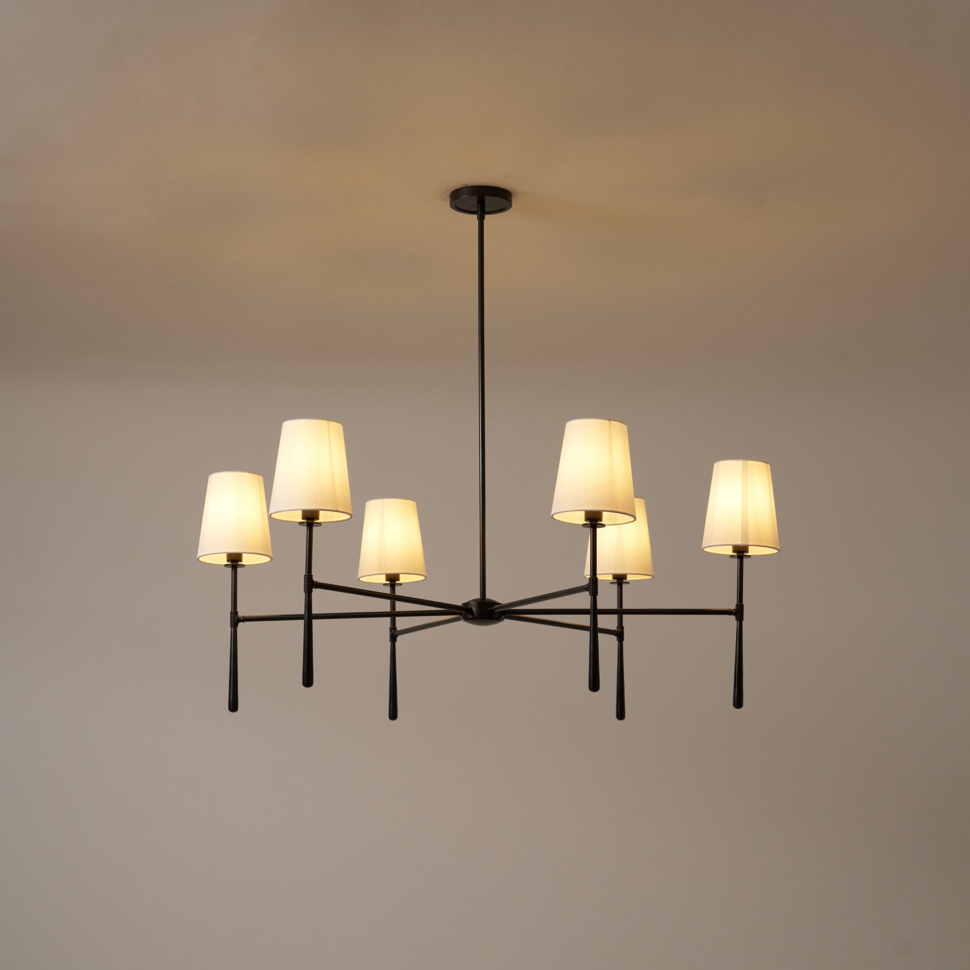 Valea Lustre à 4/6 Têtes Style Mid-Century - Neutralighting