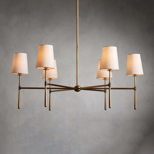 Valea Lustre à 4/6 Têtes Style Mid-Century - Neutralighting