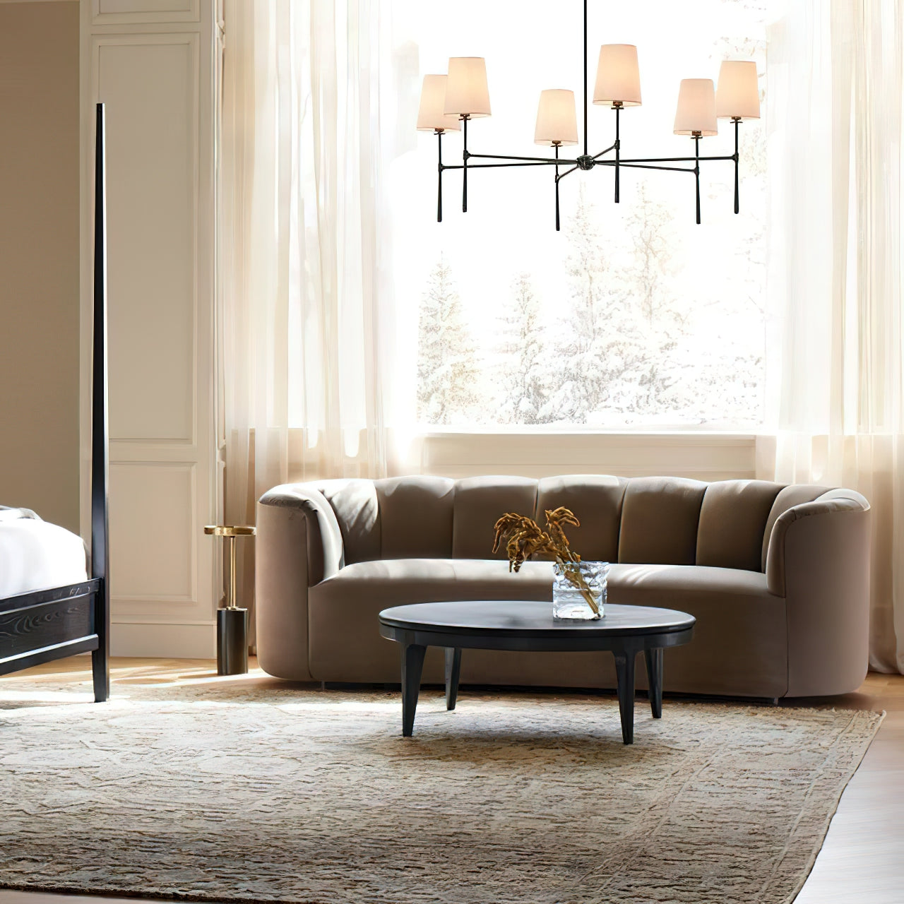 Valea Lustre à 4/6 Têtes Style Mid-Century - Neutralighting