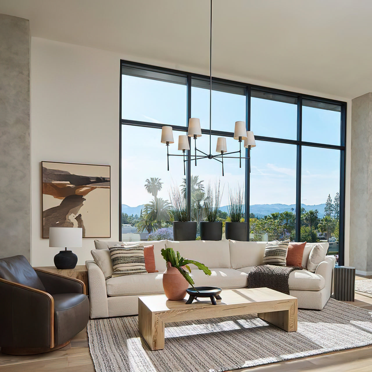 Valea Lustre à 4/6 Têtes Style Mid-Century - Neutralighting