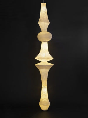 Lustra Suspension Luminaire Papier Washi E pour Salon - Neutralighting