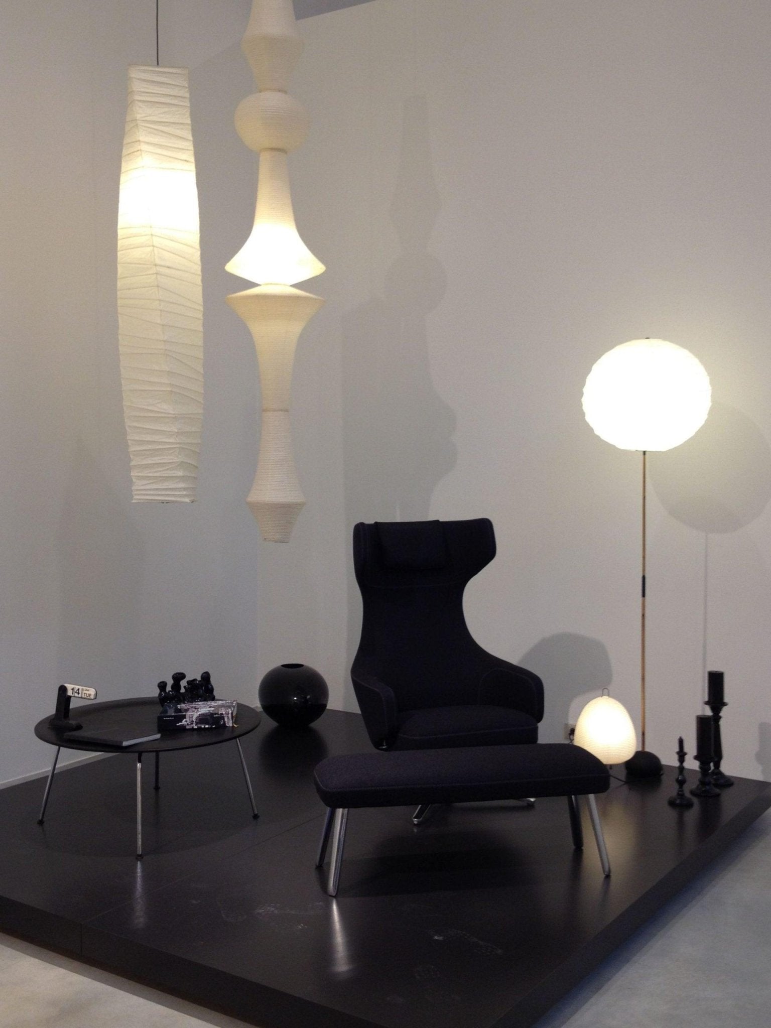 Lustra Suspension Luminaire Papier Washi E pour Salon - Neutralighting
