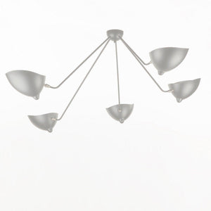 Solara Plafonnier Trois Bras Noir Sculptural - Neutralighting