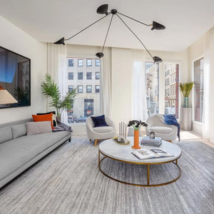 Solara Plafonnier Trois Bras Noir Sculptural - Neutralighting