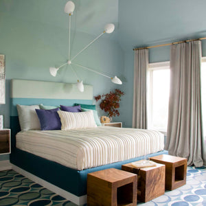 Solara Plafonnier Trois Bras Noir Sculptural - Neutralighting