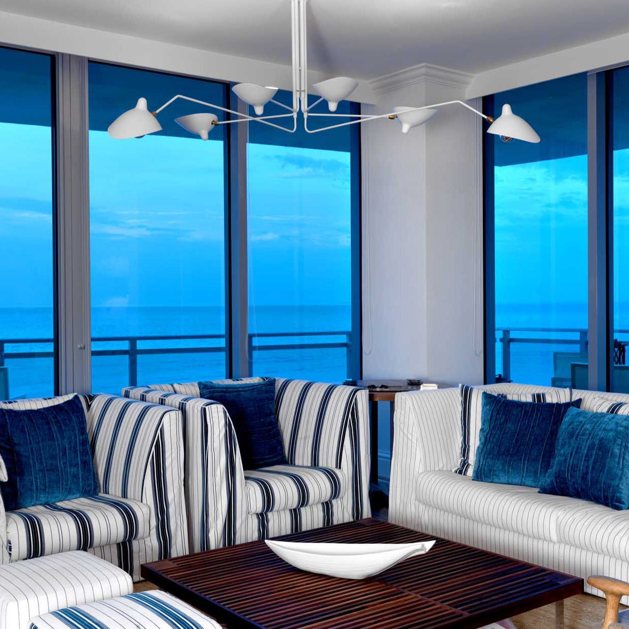 Lustra Plafonnier Trois Bras Minimaliste - Neutralighting