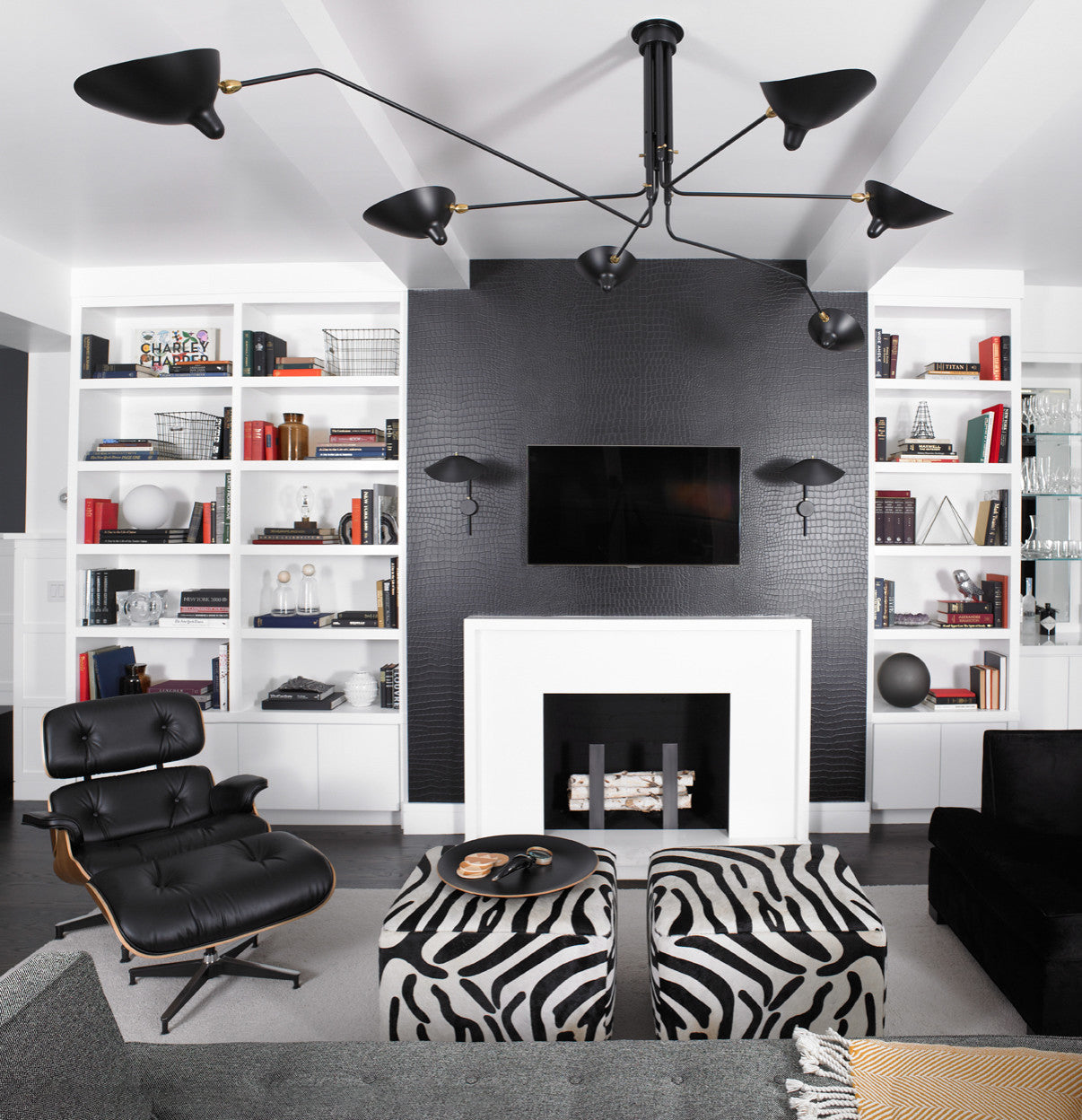 Lustra Plafonnier Trois Bras Minimaliste - Neutralighting