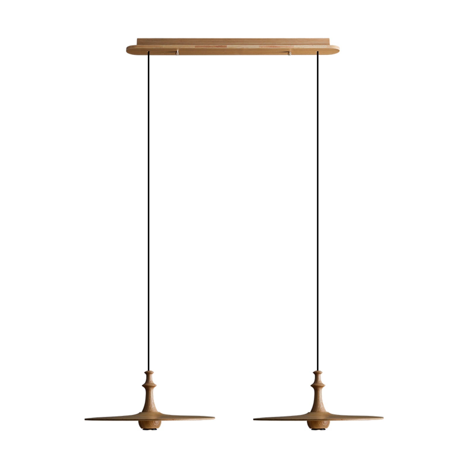 Syrinyra Suspension Sculpturale Disque Bois - Neutralighting