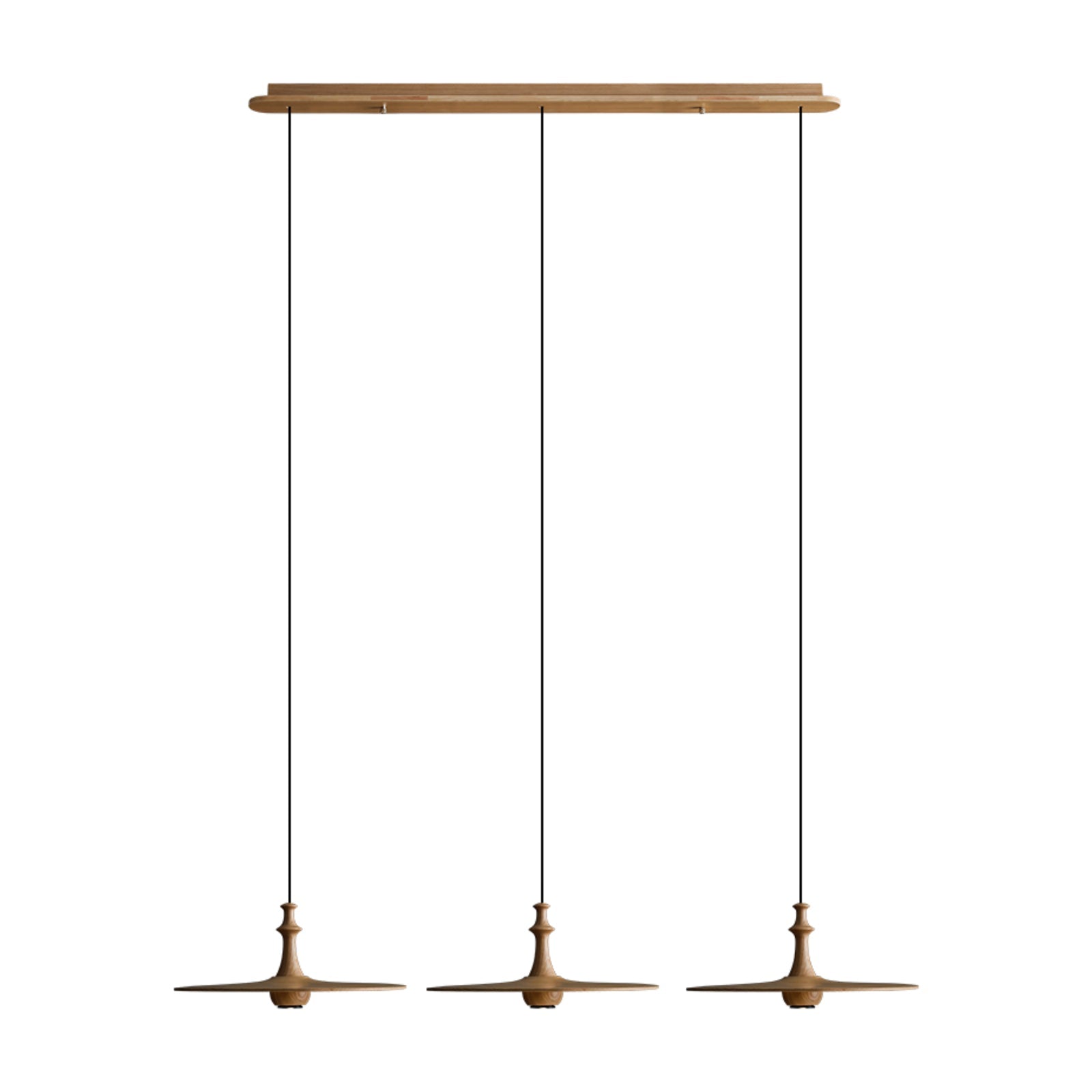 Syrinyra Suspension Sculpturale Disque Bois - Neutralighting