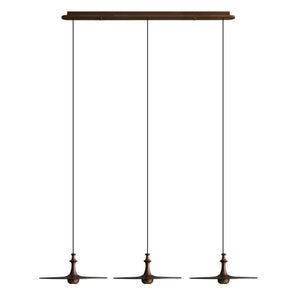Syrinyra Suspension Sculpturale Disque Bois - Neutralighting