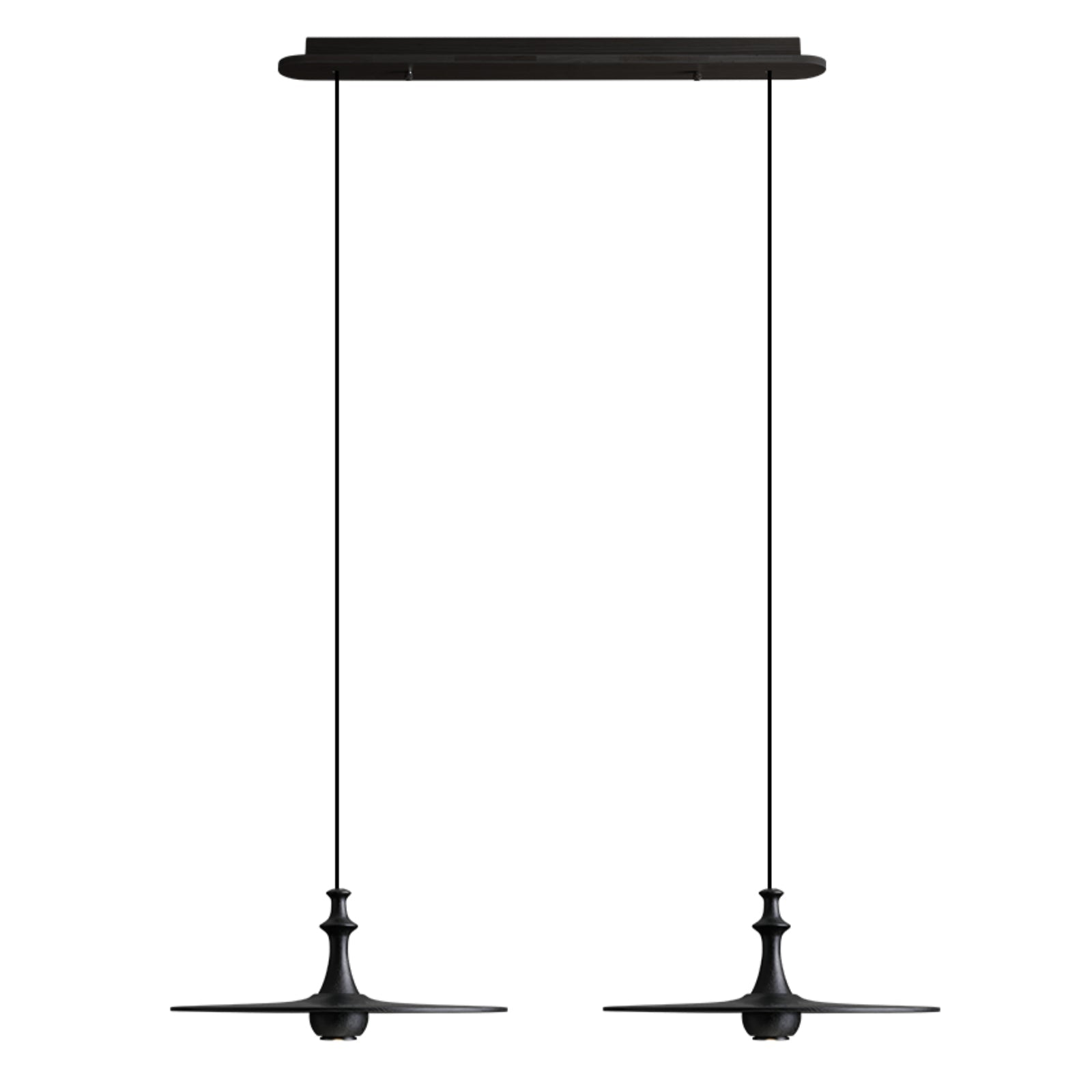 Syrinyra Suspension Sculpturale Disque Bois - Neutralighting