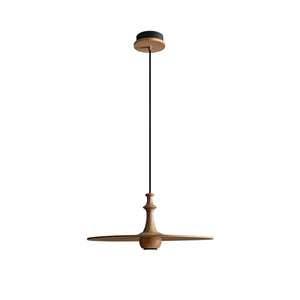 Syrinyra Suspension Sculpturale Disque Bois - Neutralighting