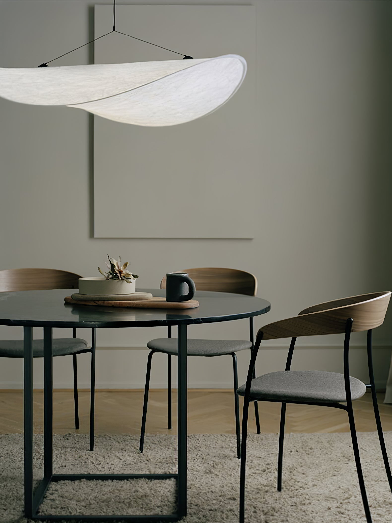 Sereca Suspension en Papier et Fibre de Verre - Neutralighting