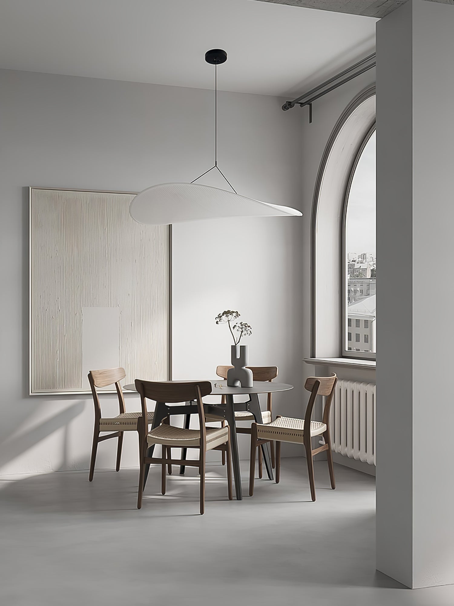 Sereca Suspension en Papier et Fibre de Verre - Neutralighting