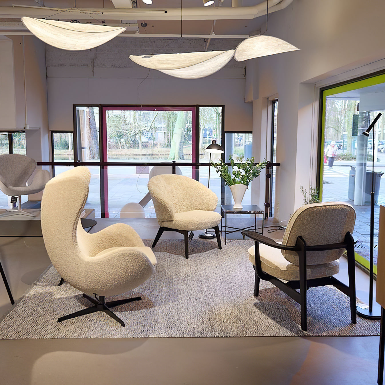 Sereca Suspension en Papier et Fibre de Verre - Neutralighting