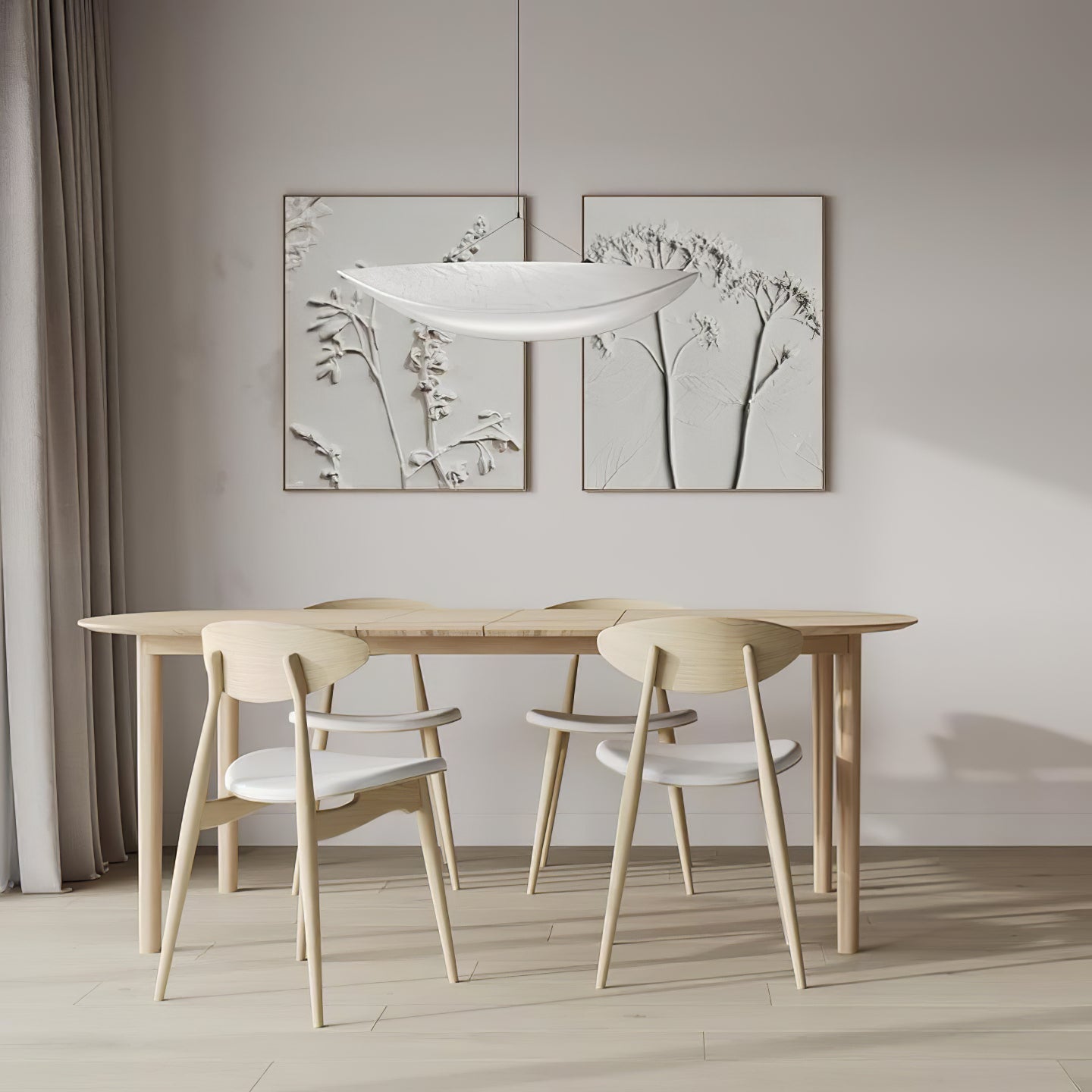 Sereca Suspension en Papier et Fibre de Verre - Neutralighting