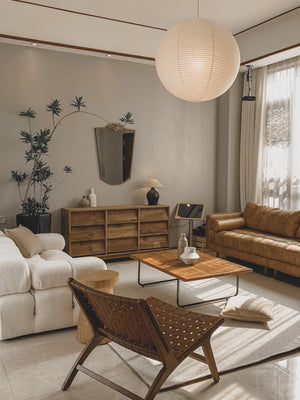 Lustra Suspension en Papier pour Salon - Neutralighting