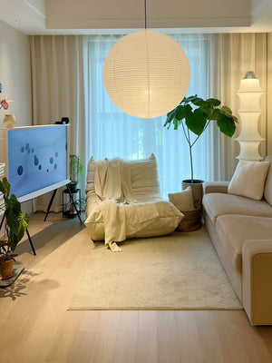 Lustra Suspension en Papier pour Salon - Neutralighting