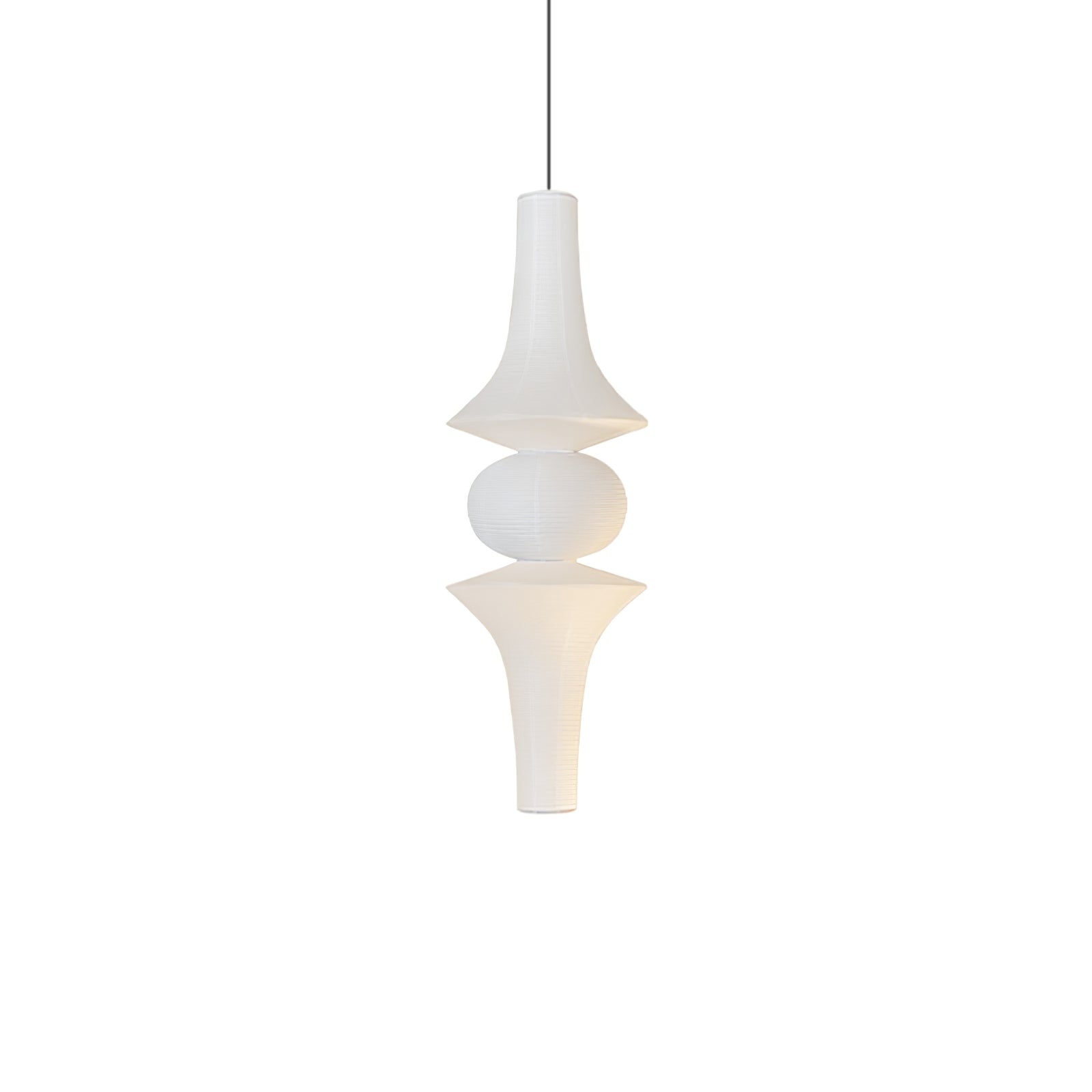 Lustra Suspension Luminaire Papier Washi E pour Salon - Neutralighting
