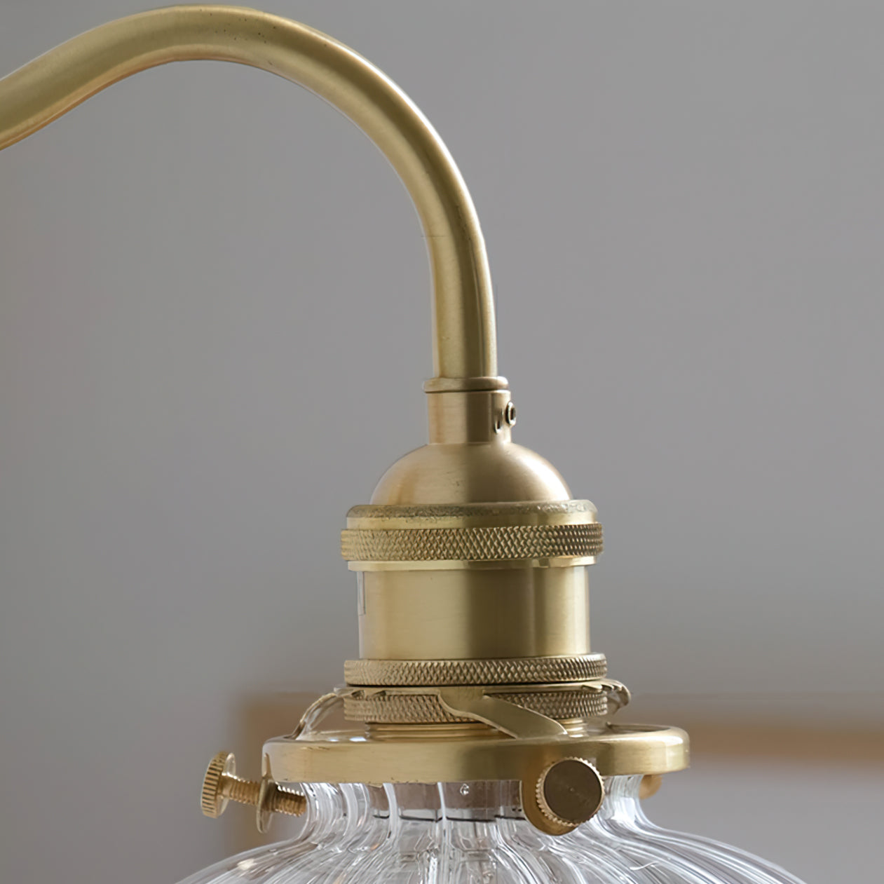 June Applique Murale Vintage en Verre - Neutralighting