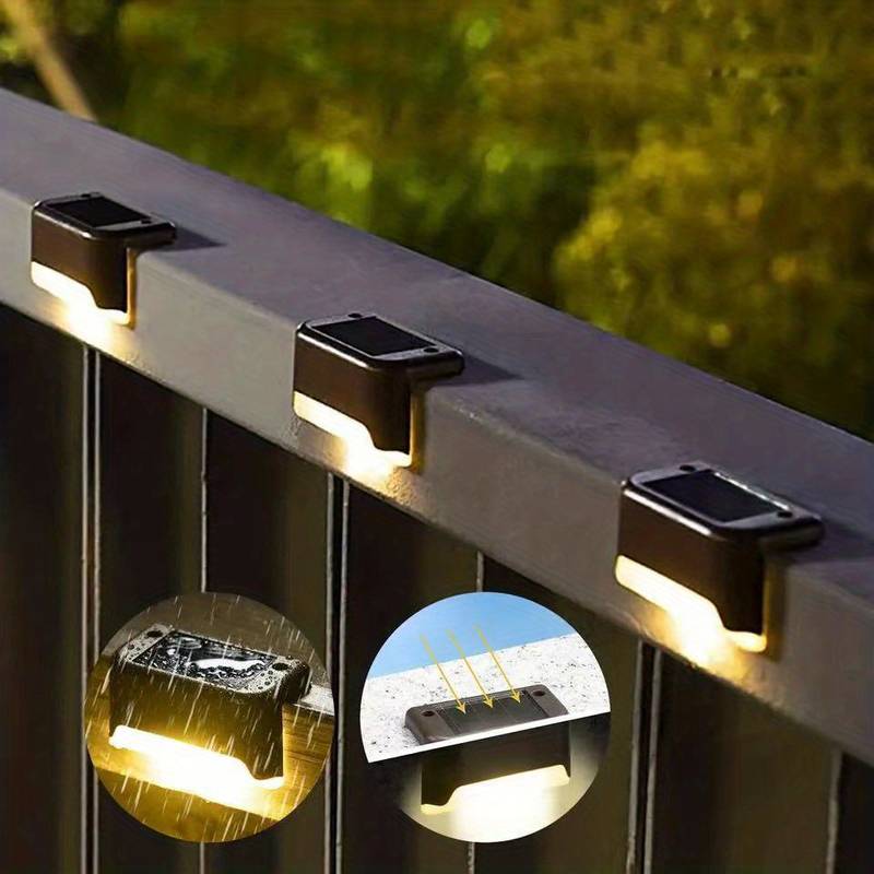 Appliques Solaires Led Sans Fil Pour Jardin Éclairage Ambiance