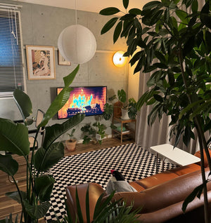 Lustra Suspension en Papier pour Salon - Neutralighting